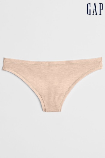Gap Beige Breathable Thong Knickers (R57074) | £5
