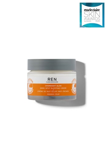 REN Overnight Glow Dark Spot Sleeping Cream 50ml (R60086) | £54