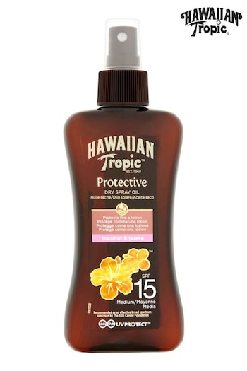 Hawaiian Tropic Protective Dry Spray Oil Coconut & Guava SPF 15 200ml (R60219) | £14