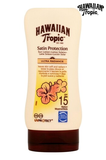Hawaiian Tropic Satin Protection Ultra Radiance Sun Lotion SPF 15 180ml (R60240) | £14