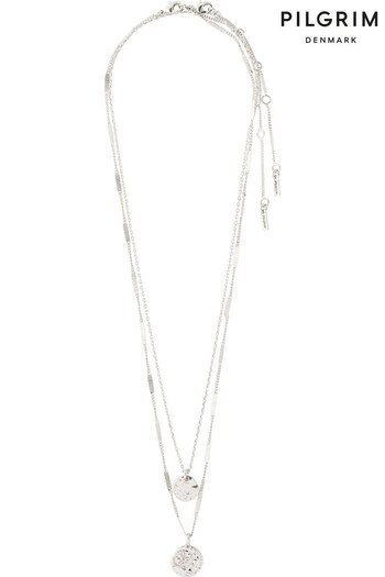 PILGRIM Silver Haven Necklace (R62220) | £28