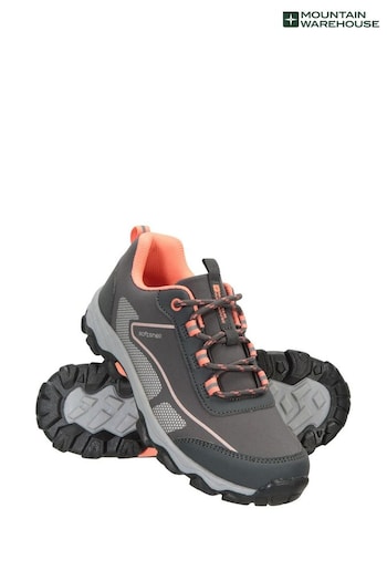 Mountain Warehouse Grey Softshell Kids Shoes (R62956) | £24