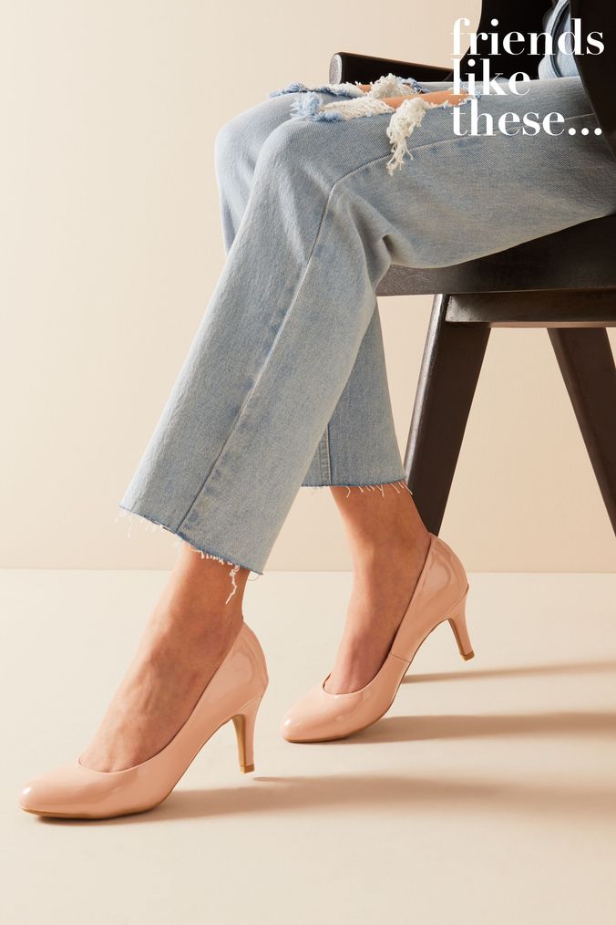 Women s Office Nude Heels Shoes Next Official Site