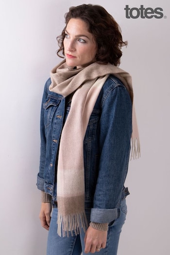 Totes Neutral Natural Blend Woven Scarf (R64132) | £35