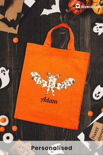 Personalised Halloween Trick or Treat Bag by Loveabode (R64317) | £10