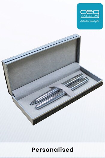 Personalised Luxury Pen Set by CEG Collection (R64951) | £16