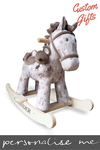 Personalised Rocking Horse 9MTH by Custom Gifts (R64999) | £125