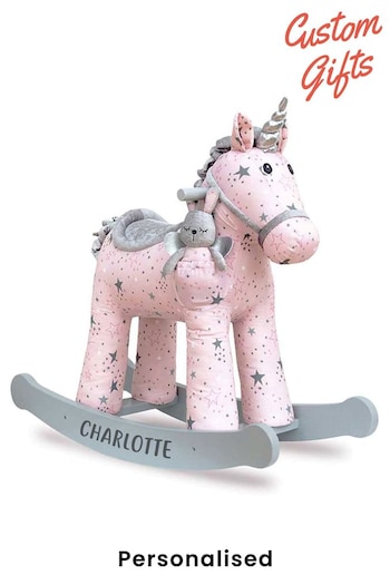 Personalised Rocking Horse 12MTH by Custom Gifts (R65002) | £175
