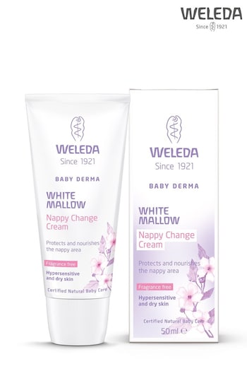 Weleda White Mallow Nappy Change Cream 50ml (R65559) | £9.50
