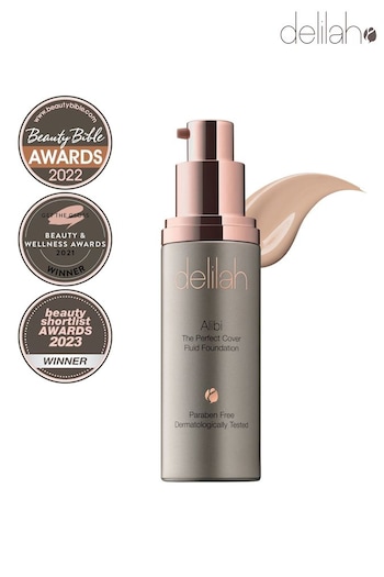 delilah ALIBI  The Perfect Cover Fluid Foundation (R66323) | £39.50