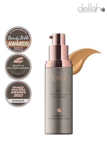 delilah ALIBI  The Perfect Cover Fluid Foundation (R66326) | £39.50