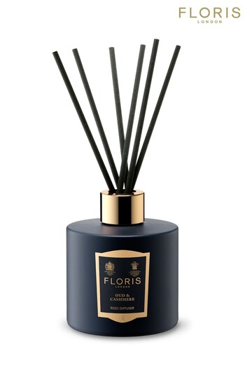 Floris Oud and Cashmere Scented Reed Diffuser (R66350) | £100