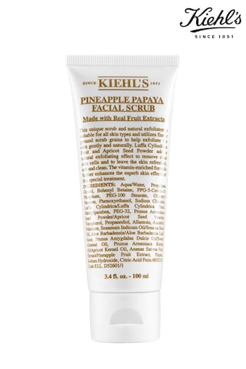 Kiehl's Pineapple Papaya Facial Scrub 100ml (R66421) | £30