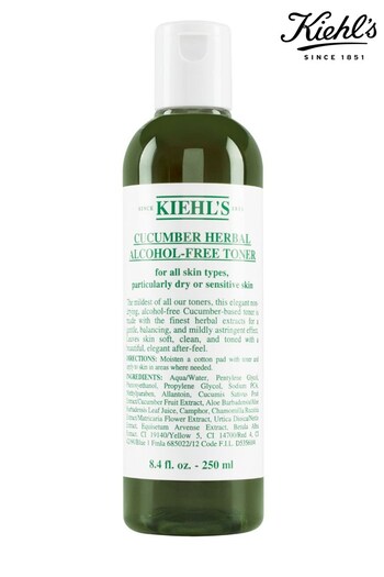 Kiehl's Cucumber Herbal Alcohol-Free Toner 250ml (R66428) | £21.50