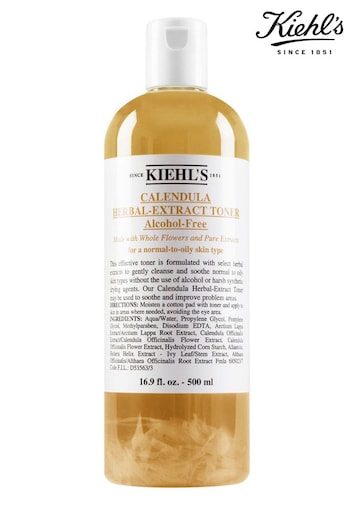 Kiehl's Calendula Herbal Extract Alcohol-Free Toner 500ml (R66431) | £57.50