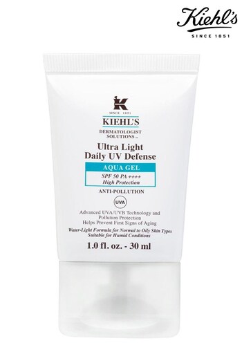 Kiehl's Ultra Light Daily UV Defense Aqua Gel SPF 50 30ml (R66478) | £33.50