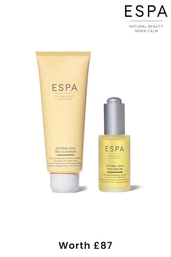 ESPA Optimal Skin Pro Cleanser & Serum (Worth £87) (R66801) | £61