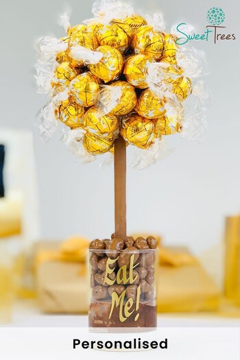 Personalised White Lindor Tree by Sweet Trees (R69379) | £35