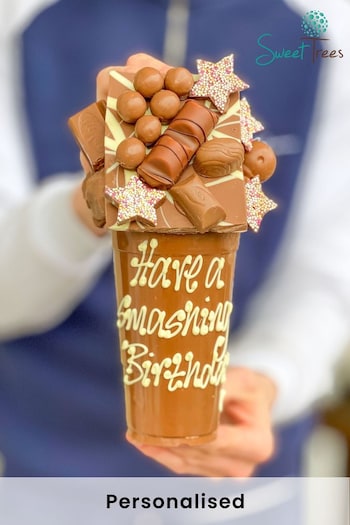 Personalised Chocoholic Smash Cup by Sweet Trees (R69925) | £30