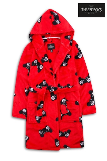 Threadboys Red Dressing Gown (R70222) | £15