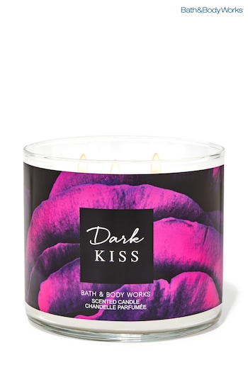 Bath & Body Works Dark Kiss 3-Wick Candle 14.5 oz / 411 g (R71779) | £19.50