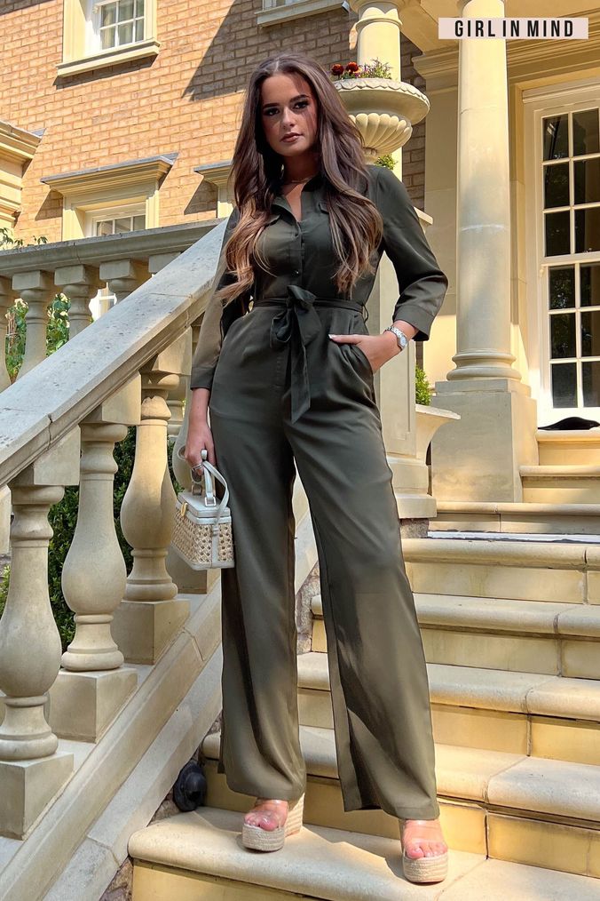 Next khaki jumpsuit 2025