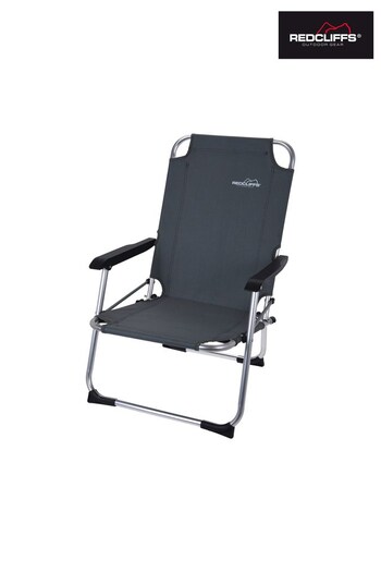Redcliffs Grey Folding Camping Chair (R72099) | £54