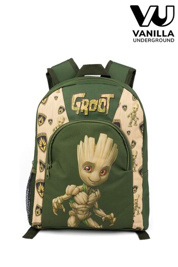 Vanilla Underground Green Groot Boys Single Backpack (R73669) | £24