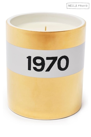 Bella Freud Clear 1970 Ceramic Scented Candle - Gold (R73693) | £110