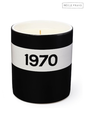Bella Freud Clear 1970 Ceramic Scented Candle - Black (R73694) | £95