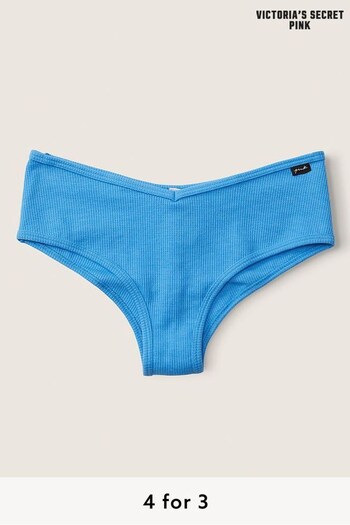 Victoria's Secret Pink Azure Sky Cotton Cheeky Knickers (R74730) | £9