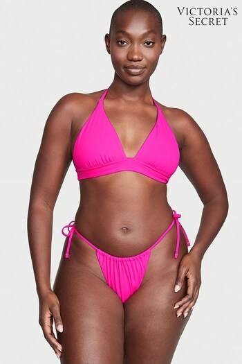 Victoria's Secret Forever Pink Halter Swim Bikini Top (R74886) | £29