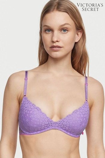 Victoria's Secret Secret Crush Purple Lace Non Wired Push Up Bra (R74914) | £35