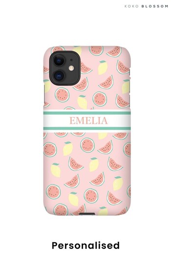 Personalised Watermelon Phone Case by Koko Blossom (R75021) | £25