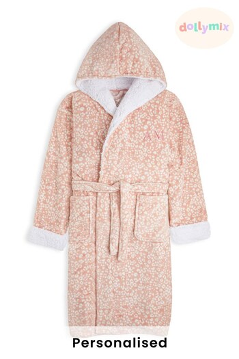 Personalised Womens Fleece Robe by Dollymix (R75729) | £40