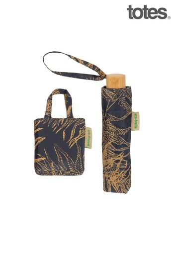 Totes Black/ Orange Supermini & Matching Bag in Bag TWINSETper (R77364) | £20