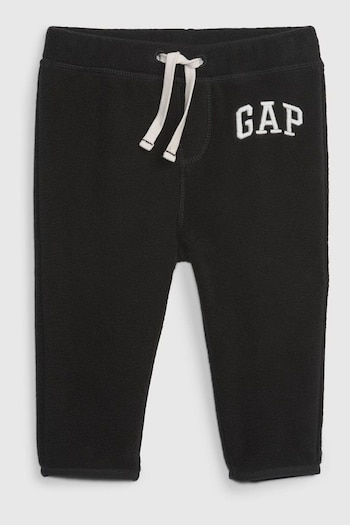 Gap Black Print Logo Pull-On Joggers -Baby (R77527) | £15