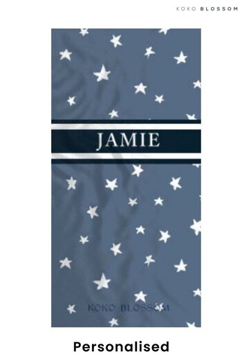 Personalised  Star Towel by Koko Blossom (R78514) | £28