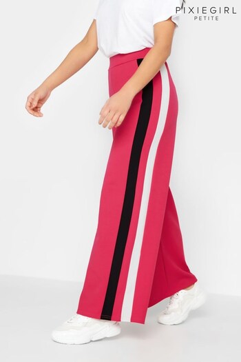 PixieGirl Petite Pink Wide Leg Trousers (R78524) | £36