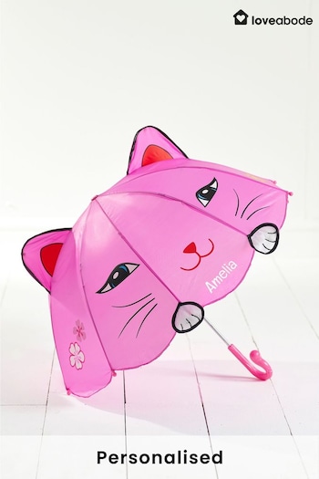 Personalised Cat Umbrella by Loveabode (R79221) | £23
