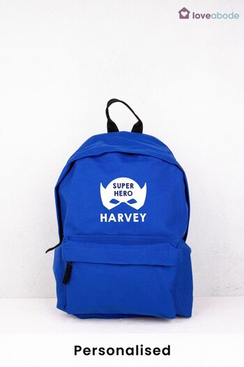 Personalised Hero Backpack By Loveabode (R79237) | £19