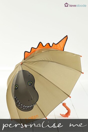 Personalised Dinosaur Umbrella By Loveabode (R79245) | £23
