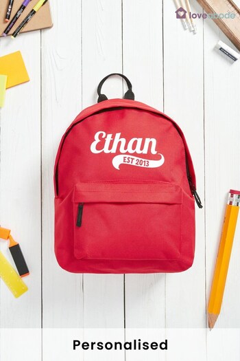 Personalised Backpack By Loveabode (R79248) | £19