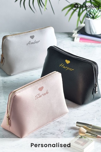 Personalised Large Cosmetic Bag by Loveabode (R79311) | £18