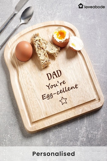 Personalised Daddy's Egg Board by Loveabode (R79313) | £15.50