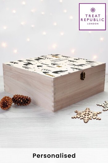 Personalised Christmas Box by Treat Republic (R79402) | £31