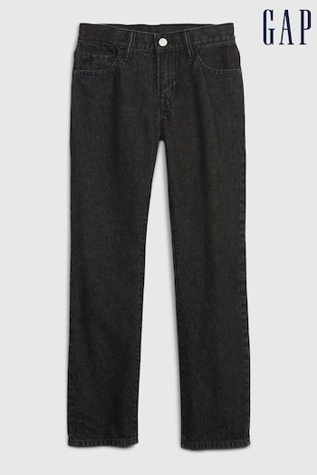 Gap Black Straight Jeans rio (R80621) | £20