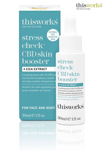 This Works Stress Check CBD Skin Booster (R82464) | £38