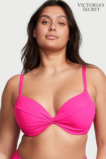 Victoria's Secret Forever Pink Push Up Swim Bikini Top (R82471) | £43