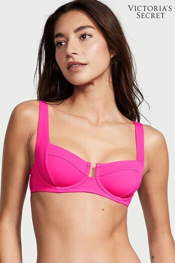 Victoria's Secret Forever Pink Balconette Swim Bikini Top (R82473) | £43